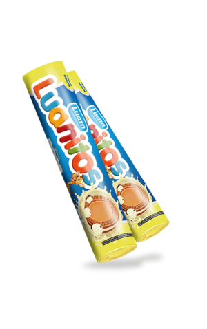 00) LUANITOS BISCOITO RECHEADO BEIJINHO 110G CX/30