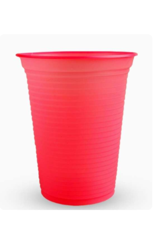 17) COPO DESCARTAVEL VERMELHO C/8 PC/10
