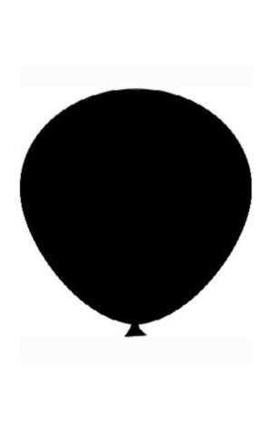 17) BEXIGA/BALAO PRETO C/8 PC/10