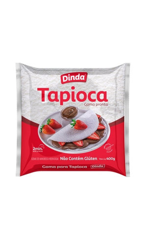 07) TAPIOCA GOMA PRONTA DINDA 400G UN/1