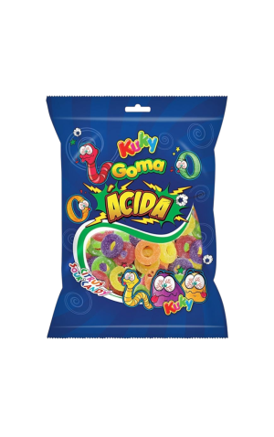 00) KUKY  70G GOMA ACIDA CITROS CX/40