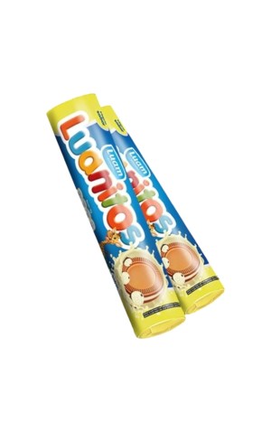 00) LUANITOS BISCOITO RECHEADO MOUSSE LIMAO 110G CX/30