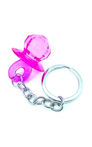 28) CHAVEIRO CHUPETA GRANDE CORES SORTIDAS DZ/12