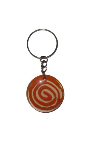 28) CHAVEIRO ESPIRAL CORES SORTIDAS DZ/12